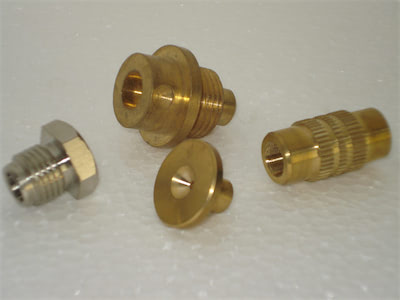 Brass turned components